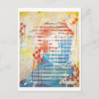 Carte Postale La peinture de Christine