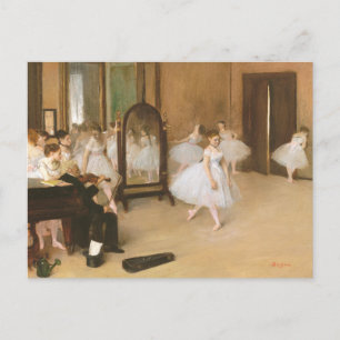 Carte Postale La Peinture De La Classe De Danse