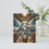 Carte Postale La peinture du Guardian Angel (Debout devant)