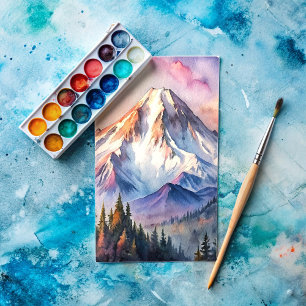 Carte Postale La peinture du mont Shasta en Californie