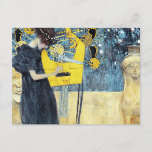Carte Postale La peinture musicale de Gustav Klimt