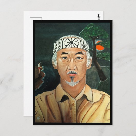 Carte Postale La peinture Sensei par Alfred Fox (Devant / Derrière)