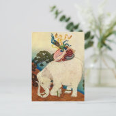 Carte Postale "La Perle de l'éléphant" par Edmund Dulac (Debout devant)