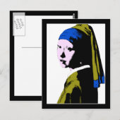 Carte Postale La perle de Vermeer ala (Devant / Derrière)