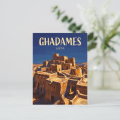 Carte Postale La Perle du désert, Ghadamès Libye (Debout devant)