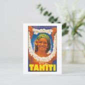 Carte Postale ~ La Perle du Pacifique du Tahiti (Debout devant)