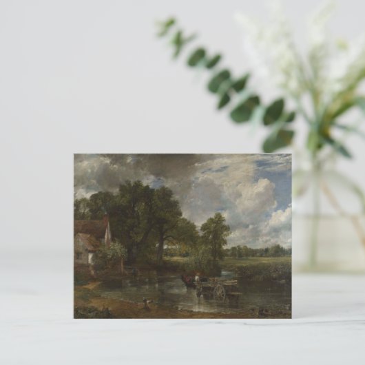 Carte Postale La perte de foin (Debout devant)