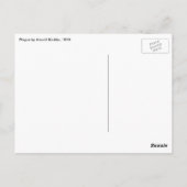 Carte Postale La peste d'Arnold Bocklin, symbolisme Vintage (Dos)