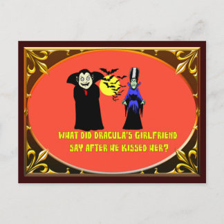 Carte Postale La petite amie de Dracula