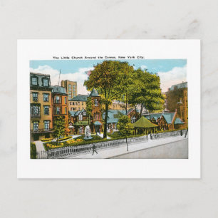 Carte Postale La petite église autour du coin, New York City