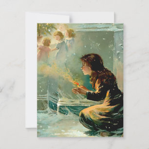 Carte Postale "La Petite Fille aux Allumettes" par E S Hardy