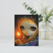 Carte Postale "La Petite Fille De Match" (Debout devant)