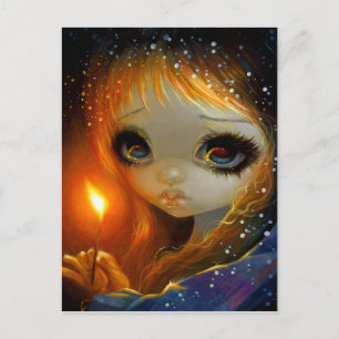 Carte Postale "La Petite Fille De Match"