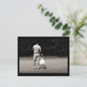 Carte Postale La petite fille de papa (Debout devant)