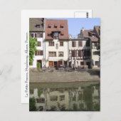Carte Postale La Petite France, Strasbourg (Devant / Derrière)