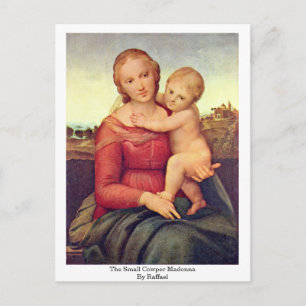 Carte Postale La Petite Madonna À La Poupée Par Raffael