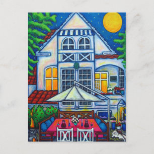 Carte Postale La Petite Maison Festive De Lisa Lorenz