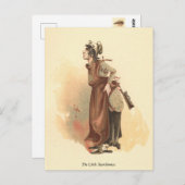 Carte Postale La petite marquise de l'Old Curiosity Shop (Devant / Derrière)