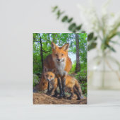 Carte Postale "La petite mère" (Debout devant)