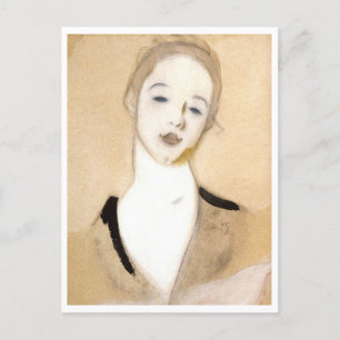 Carte Postale La Petite Servante, Helene Schjerfbeck