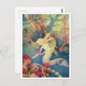 Carte Postale La petite sirène de Dorothy Lathrop (Devant / Derrière)