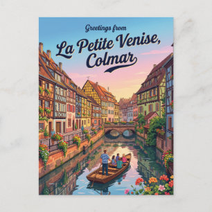 Carte Postale La Petite Venise France