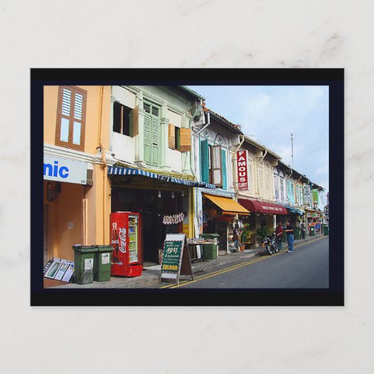 Carte Postale La peu d'Inde, Singapour (Devant)