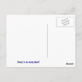 Carte Postale La Peur Fait Comme La Peur ! - (Dos)
