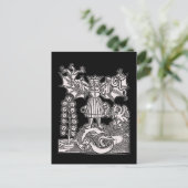 Carte Postale La Pierre du philosophe (Debout devant)