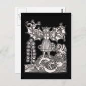 Carte Postale La Pierre du philosophe (Devant / Derrière)