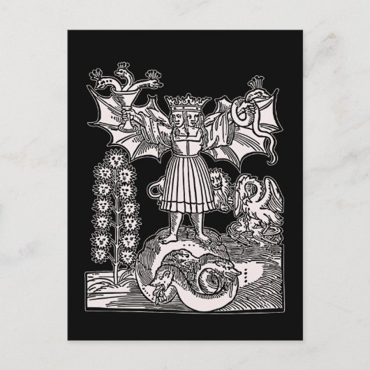 Carte Postale La Pierre du philosophe (Devant)