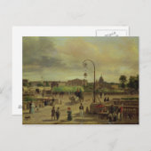 Carte Postale La Place de la Concorde en 1829 (Devant / Derrière)