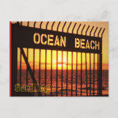 Carte Postale La plage (Devant)