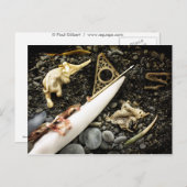 Carte Postale La Plage (Devant / Derrière)