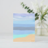 Carte Postale La plage (Debout devant)