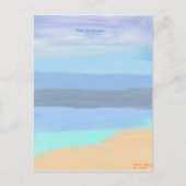 Carte Postale La plage (Devant)