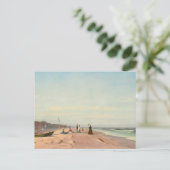 Carte Postale La Plage À Long Branch, New Jersey (Debout devant)