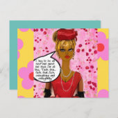 Carte postale - la plage corrige tout carte postal (Devant / Derrière)