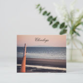 Carte Postale La plage de Cleveleys (Debout devant)