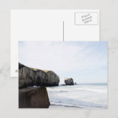 Carte Postale La plage de Dunedin (Devant / Derrière)