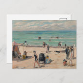 Carte Postale La Plage de Fort-Mahon | Albert André (Devant / Derrière)