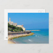 Carte Postale La plage de Jaffa (Devant / Derrière)