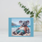 Carte Postale La plage de Koala (Debout devant)