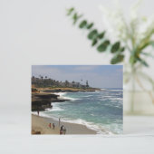Carte Postale La plage de La Jolla Cove (Debout devant)