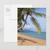 Carte Postale La plage de Maenam. (Devant / Derrière)