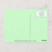 Carte Postale La plage de Miramar (Dos)