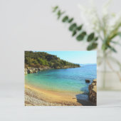 Carte Postale La plage de Nissaki (Debout devant)