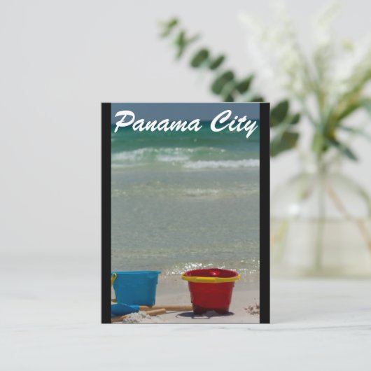 Carte Postale La plage de Panama City (Debout devant)
