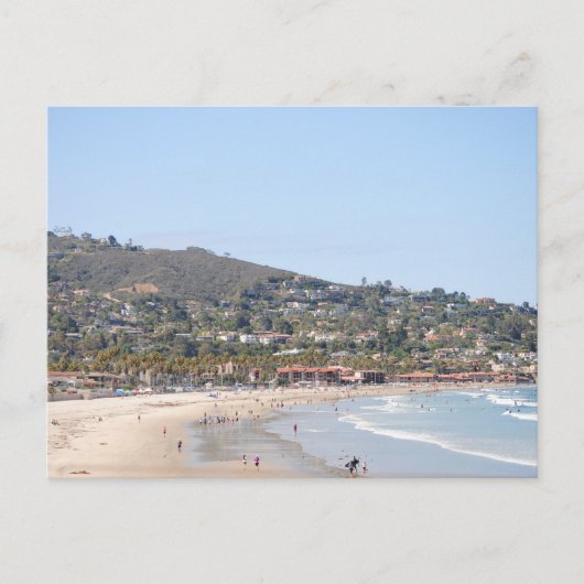 Carte Postale La plage de San Diego (Devant)