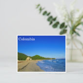 Carte Postale la plage de tayrona (Debout devant)